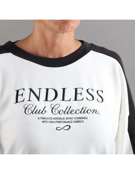 sudadera club collection white