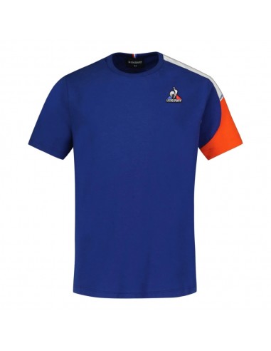 CAMISETA NIÑO LE COQ SPORTIF SAISON TEE SS Nº1 MARINO