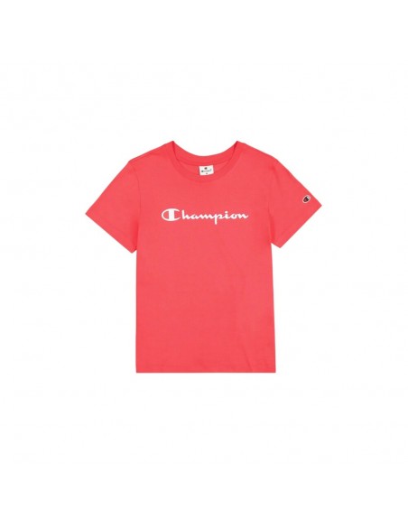 Camiseta rosa champion rosa mujer