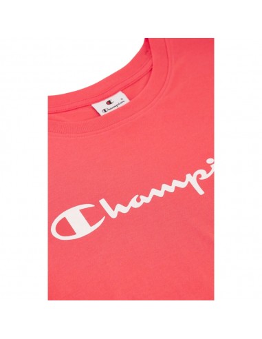 Camiseta rosa champion rosa mujer