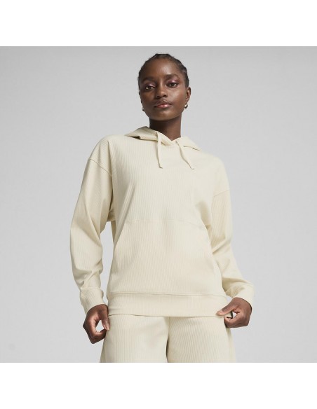 Sudadera PUMA ESS ELEVATED 685023 87 Beige