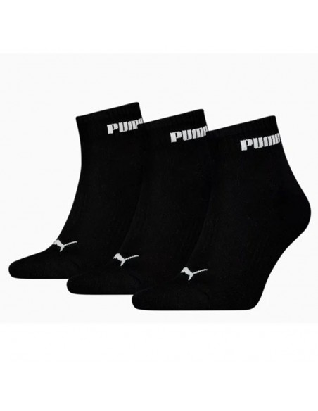 Calcetín PUMA CUSHIONED NEXT QUARTER 701225904 002 Negro