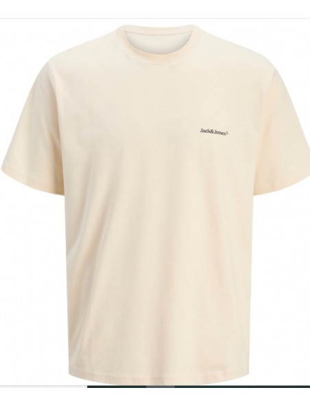 Camiseta JACK & JONES JORSPLIT BACK TEE 12272996 BLCO Blanco