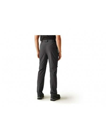 PANTALON LARGO REGATTA-TravelLightZ/OTrs-RMJ30761I-GRIS ANTRACITA- para HOMBRE
