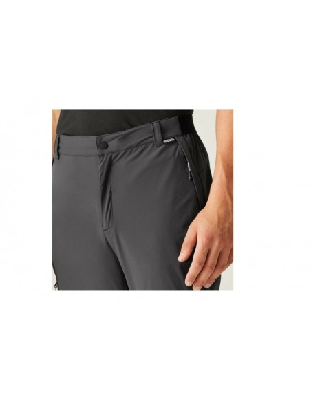 PANTALON LARGO REGATTA-TravelLightZ/OTrs-RMJ30761I-GRIS ANTRACITA- para HOMBRE