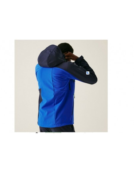 Softshell Regatta Hewitts X Full Zip Hooded Jacket OlmypBlue