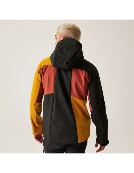 Softshell Regatta Hewitts X Full Zip Hooded Jacket RedOchre