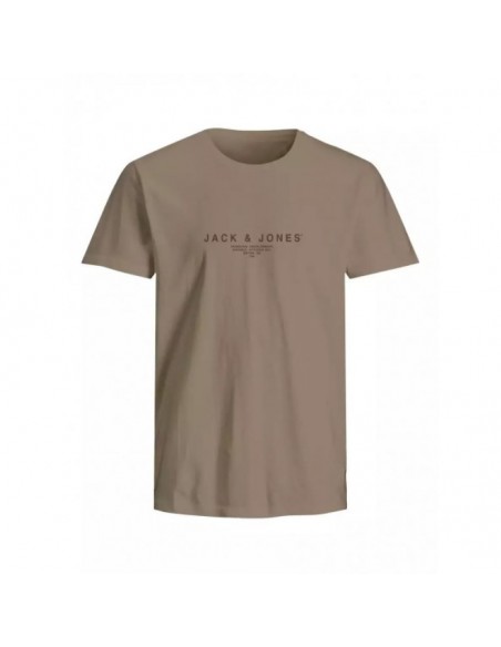 Camiseta JACK & JONES JPRBLAHARRIS SS TEE CREW NECK FST 12276646 BEIGE Beige