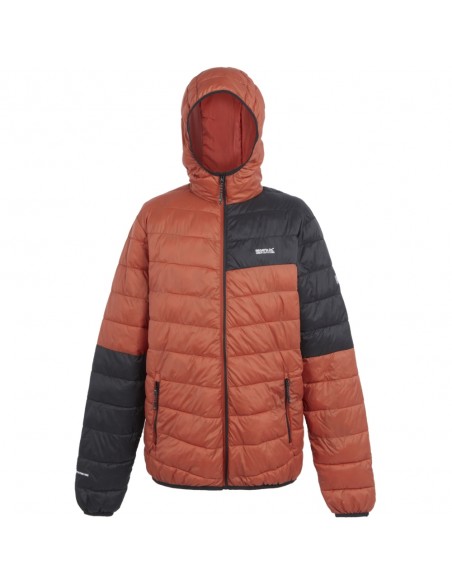 Regatta Chaqueta Ligera HoodedHillpackIII  RedOchre/Blk