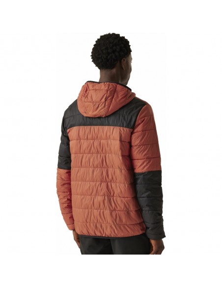 Regatta Chaqueta Ligera HoodedHillpackIII  RedOchre/Blk