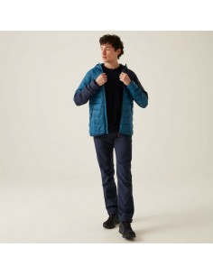 Regatta Chaqueta Ligera HoodedHillpackIII  Azul/Navy