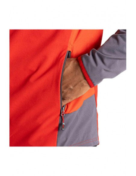 Chaqueta Softshell ligero Dare2b Lattitudinal III Sh GR RED