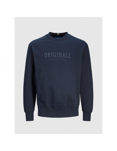 Sudadera JACK & JONES JORFREDERIKSBERG SWEAT 12265756 AZUL Azul