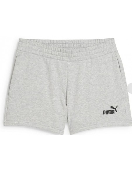 Pantalón corto PUMA 'ESS Small No. 1 Logo 4'''' Shorts TR - Light Gray ' 682438 04 Gris