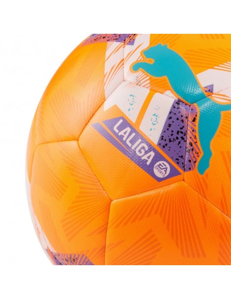 Balon Futbol Puma-PUMA Orbita LaLiga 1 HYB-084287-03-NARANJA UNISEX
