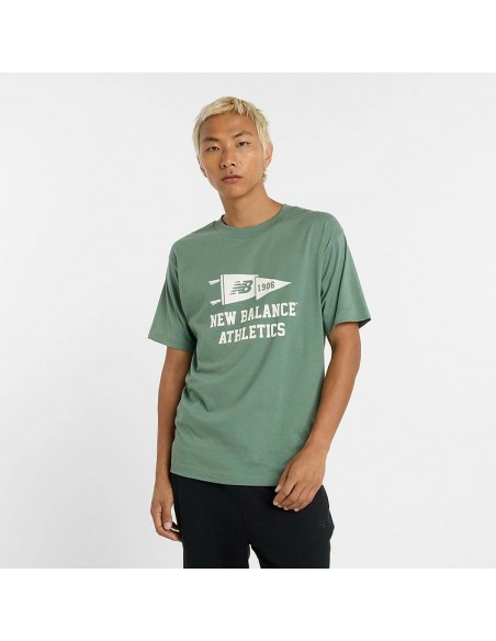 CAMISETA MANGA CORTA ALGODÓN HOMBRE NEW BALANCE MT51924