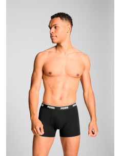 Boxer PUMA MENS BOXER 3 P 701234187 001 Negro 2