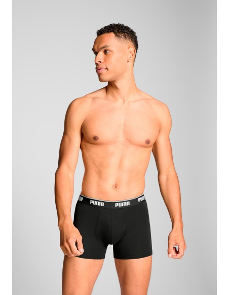 Boxer PUMA MENS BOXER 3 P 701234187 001 Negro