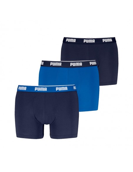 Boxer PUMA MENS BOXER 3 P 701234187 004 Azul