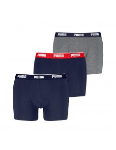Boxer PUMA MENS BOXER 3 P 701234187 005 Gris