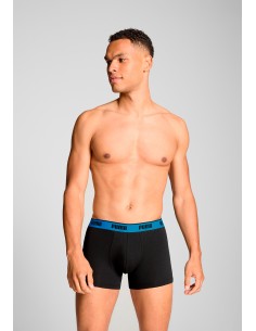 Boxer PUMA MENS BOXER 3 P 701234187 005 Gris 2