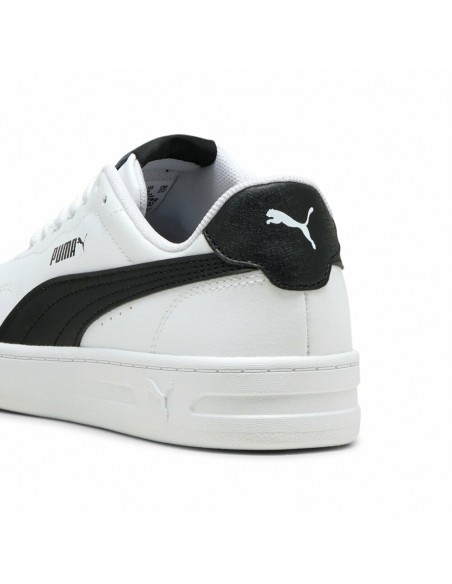 Calzado multideporte Puma-Court Lally AC+ PS-402305-02-BLANCO-NEGRO NIÑA