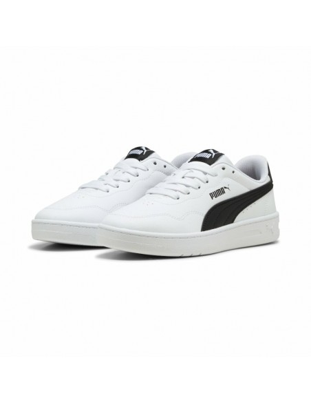 Calzado multideporte Puma-Court Lally AC+ PS-402305-02-BLANCO-NEGRO NIÑA