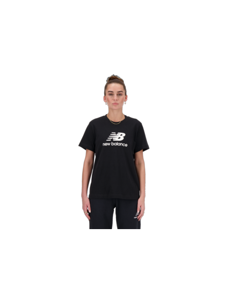 Camiseta NEW BALANCE SPORT ESSENTIALS JERSEY LOGO T-SHIRT WT41502 BK Negro