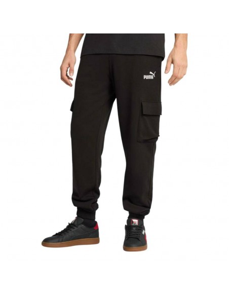 PUMA PANTALON  ESS Nº1 LOGO CARGO PANTS NEGRO
