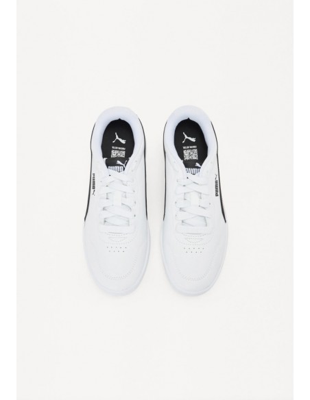 Calzado multideporte Puma-Court Lally JR-402304-02-BLANCO-NEGRO NIÑA