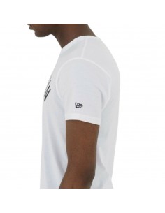 Camiseta blanca NEW ERA NBA regular blanca hombre 2