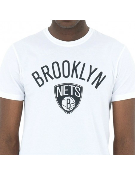 Camiseta blanca NEW ERA NBA regular blanca hombre
