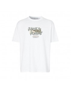 Camiseta JACK & JONES JORVARENNA TEE 12277944 BLANCO Blanco