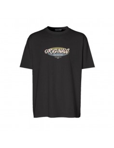 Camiseta JACK & JONES JORVARENNA TEE 12277944 NEGRO Negro