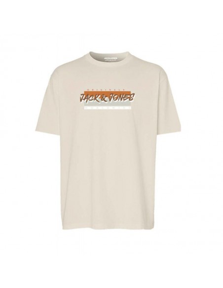 Camiseta JACK & JONES JORVARENNA TEE 12277944 BEIGE Beige
