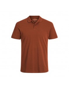 Polo JACK & JONES JJEBASIC POLO SS NOS 12136516 Marron... 2