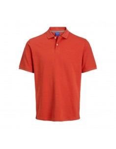 Polo JACK & JONES JORFREDERIKSBERG 12263111 NARANJA Naranja 2