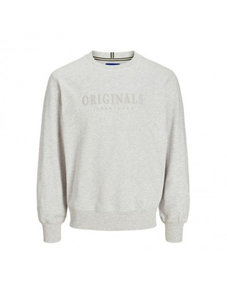Sudadera JACK & JONES JORFREDERIKSBERG SWEAT 12265756 GRIS Gris