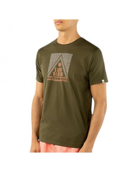 Camiseta verde Alphaventure verde hombre