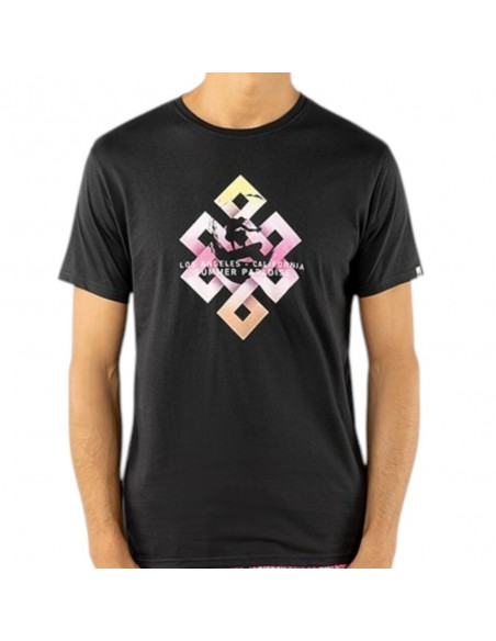Camiseta negra Alphaventure negra hombre