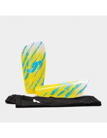 Espinilleras amarillas Joma ESPINILLERAS SPIDER AMARILLO TURQUESA FLÚOR  4