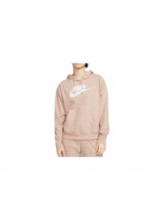 SUDADERA CON CAPUCHA MUJER NIKE ROSA