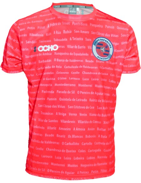 CAMISETA :OCHO UD OURENSE CONCELLOS