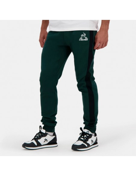 PANTALÓN DE CHÁNDAL LE COQ SPORTIF VERDE
