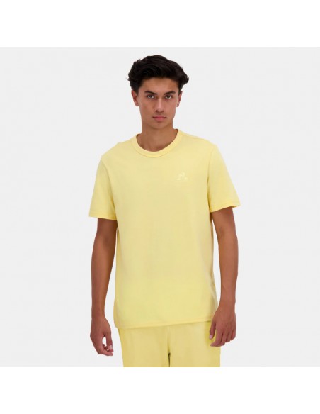 CAMISETA HOMBRE AMARILLA LE COQ SPORTIF