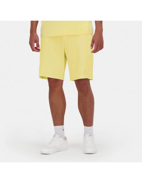 PANTALÓN CORTO LE COQ SPORTIF BAS AMARILLO