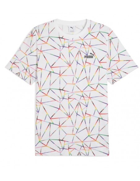 Camiseta PUMA LOVE UNITED AOP Tee   684700 02 Blanco