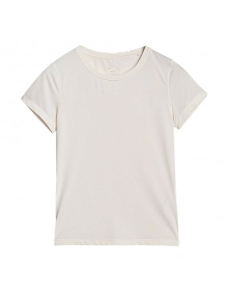 Camiseta beig 4F beig mujer