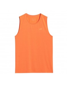 Camiseta sin mangas naranja 4F naranja hombre