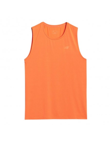 Camiseta sin mangas naranja 4F naranja hombre